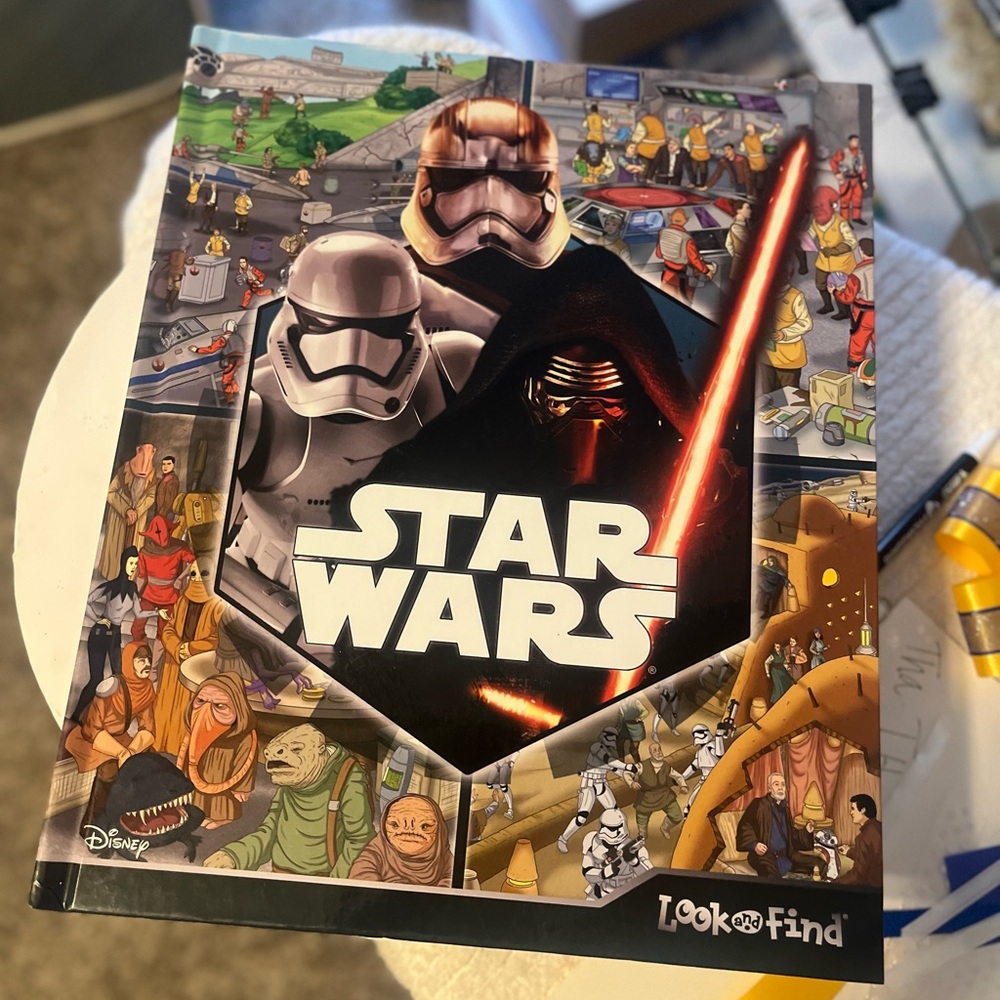 Star Wars look and find book
